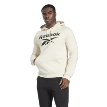 Reebok Bluza z kapturem Identity Fleece beżowa męska